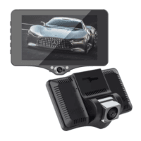 (Videoregistrator) 3 Lens 4 LCD FHD 1080P