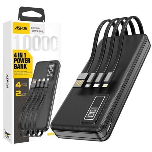 ASPOR A301 4 IN 1 POWER BANK 20000MAH