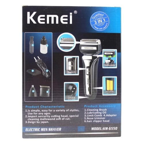 Taraş"Kemei 6550 3in1" - Image 2