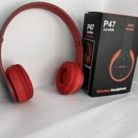 Qırmızı P47 Simsiz Qulaqlıq
